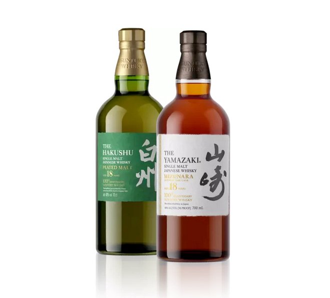 100th Anniversary Edition Yamazaki and Hakushu