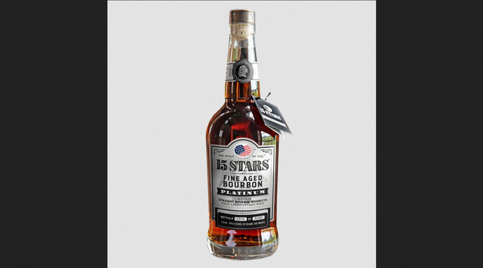 15 Stars Platinum Blended Straight Bourbon