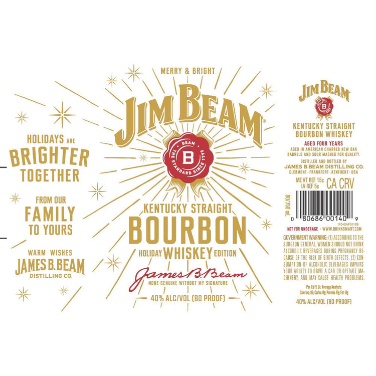 Celebrate the Holidays with Jim Beam Holiday Edition Bourbon - Main Street Liquor