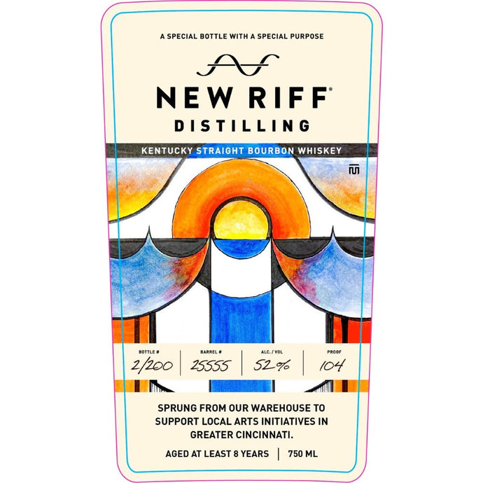 Crafted Collaboration: New Riff X ArtsWave 8 Year Old Bourbon