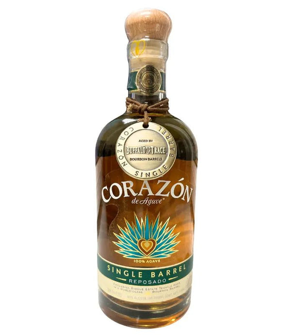 Crafted Perfection: Corazon Single Barrel Reposado in Buffalo Trace Bourbon Barrels