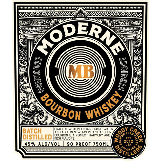 Crafting Excellence: A Review of Woody Creek Distillers Moderne Bourbon - Main Street Liquor