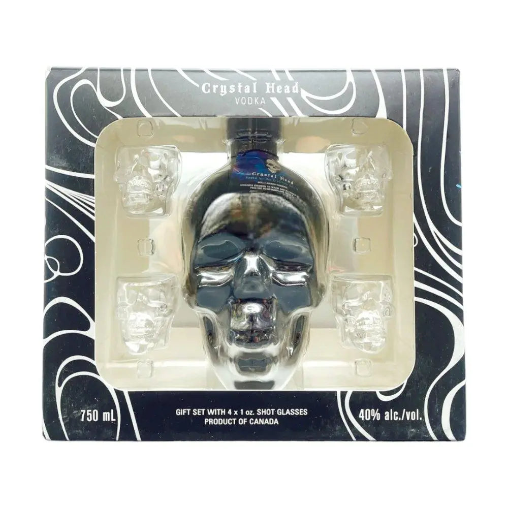 Crystal Head Black Onyx Vodka Gift Set: A Taste Experience Like No Other - Main Street Liquor