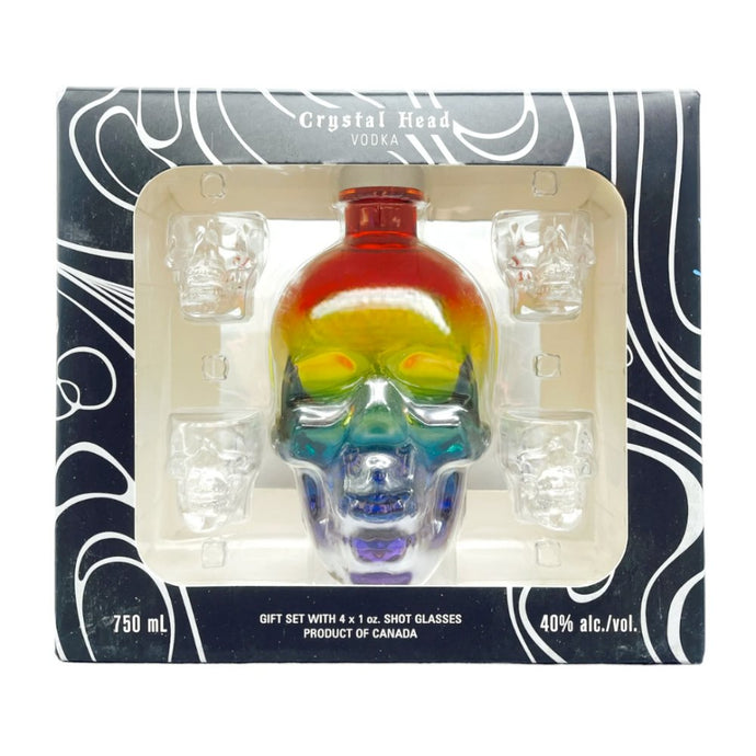 Crystal Head Vodka Pride Bottle Gift Set: A Perfect Blend of Elegance and Taste