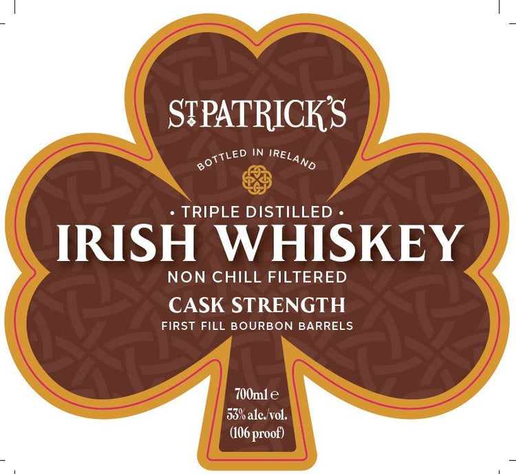 Discover the Bold Flavor of St. Patrick's Cask Strength Irish Whiskey - Main Street Liquor