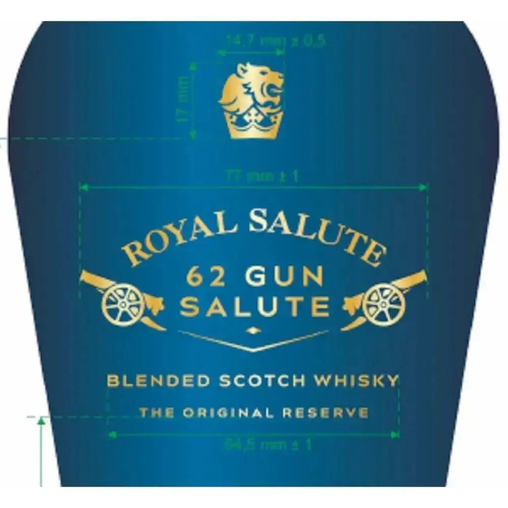 "Discover the Regal Legacy of Royal Salute 62 Gun Salute The Original Reserve" - Main Street Liquor