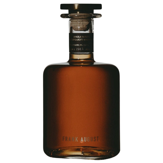 Enjoy the Bold and Robust Taste of Frank August Single Barrel Bourbon