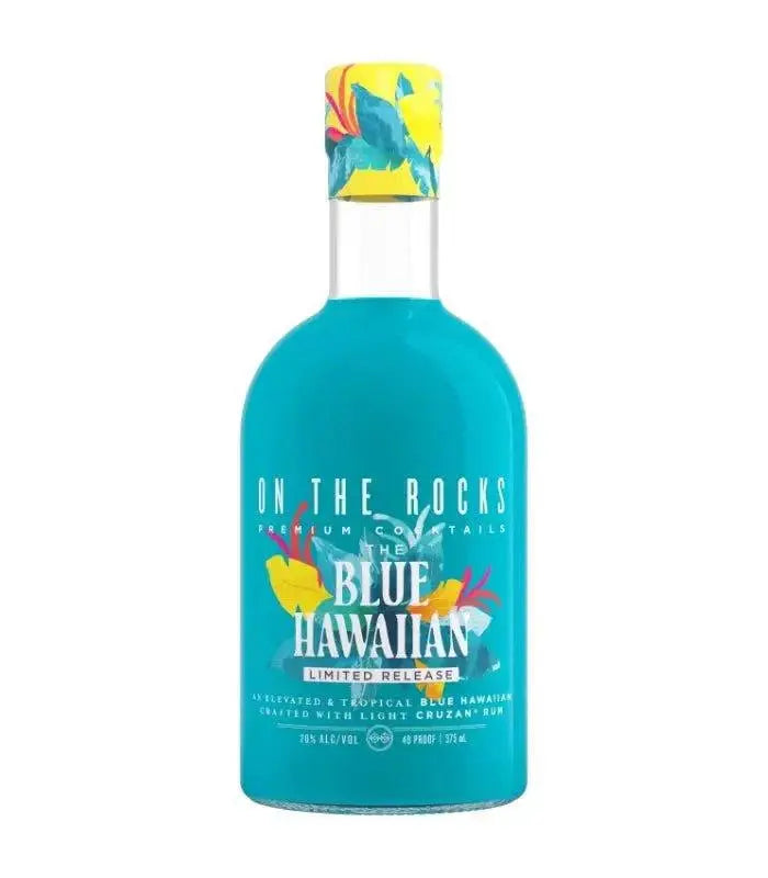 Escape to Paradise with On The Rocks Blue Hawaiian Limited Release Cocktail - Main Street Liquor