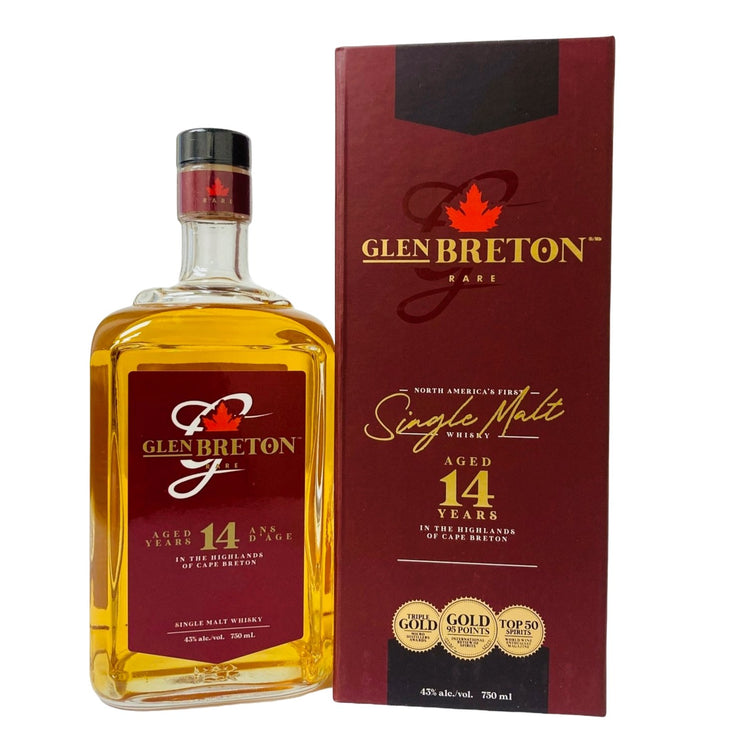 Experience Excellence: Glen Breton Rare 14 Year Old Single Malt Whisky - Main Street Liquor