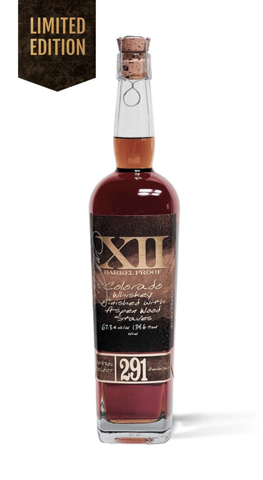 "Experience the Bold Flavors of 291 XII Anniversary Colorado Whiskey"