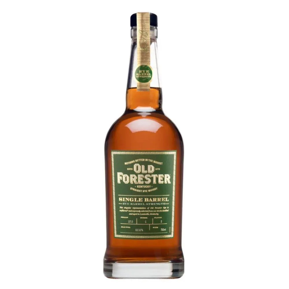 Exploring Old Forester Barrel Proof Rye: A Rich and Spicy Delight - Main Street Liquor