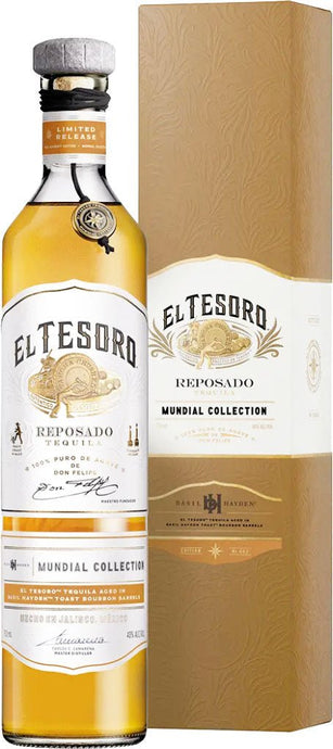 Exploring the Basil Hayden Edition of El Tesoro Tequila Reposado from the Mundial Collection