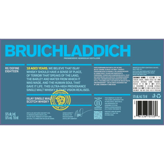 Exploring the Spirit of Islay: Bruichladdich 18 Year Old - Main Street Liquor