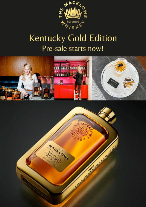 Gorgeous New Bottle - The Macklowe Kentucky Edition American Single Malt Whiskey