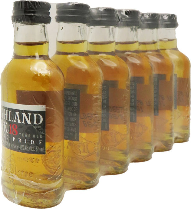 Indulge in Luxury with Highland Park 18 Year Old Whisky Miniatures