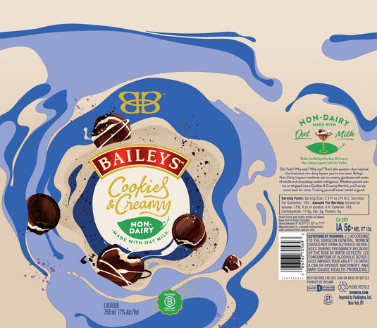 Indulge in the Decadent Flavor of Baileys Cookies & Cream - Main Street Liquor