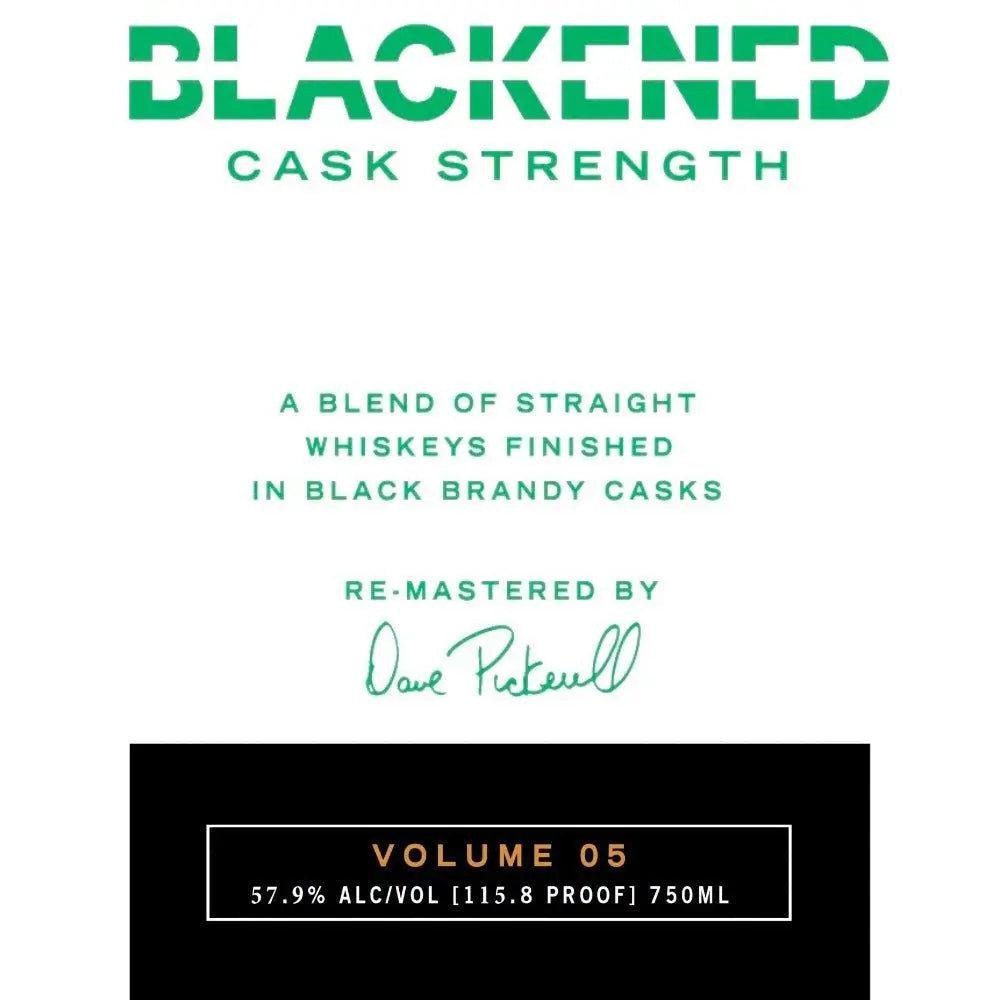 Introducing: BLACKENED Cask Strength Volume 05 - Unleash the Boldness - Main Street Liquor
