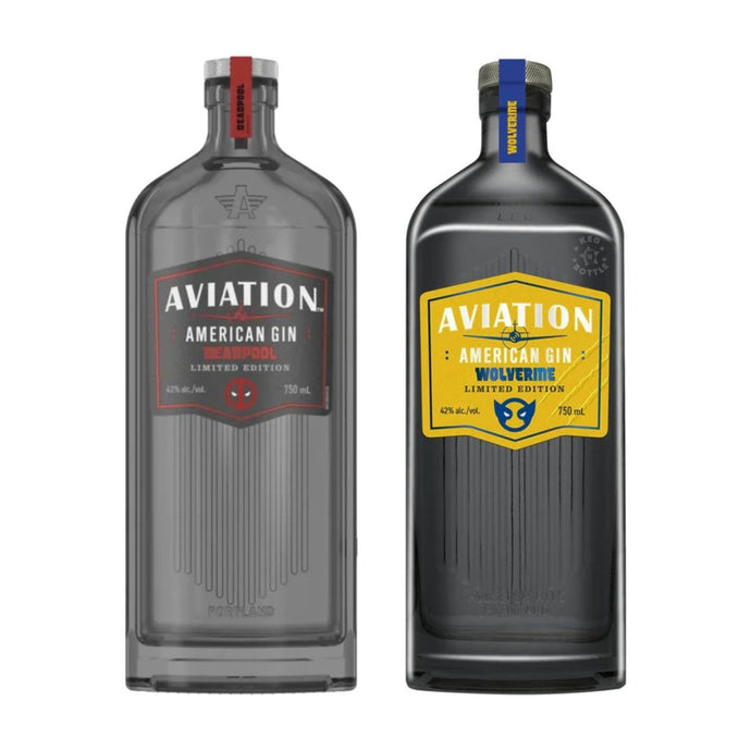 Introducing the Limited Edition Aviation Deadpool X Wolverine Gin Combo Pack