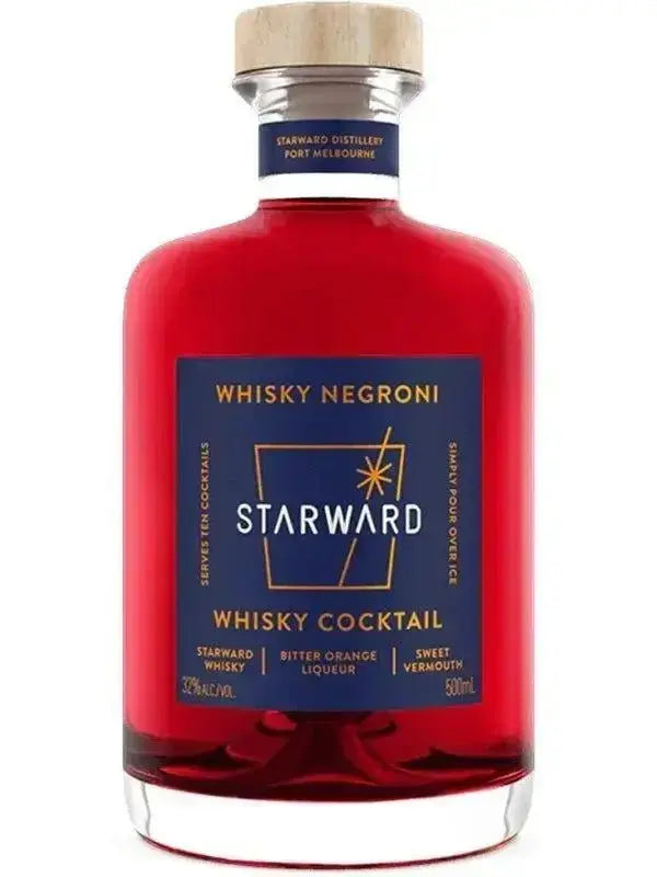 Introducing the Starward Negroni Whiskey Cocktail - Main Street Liquor