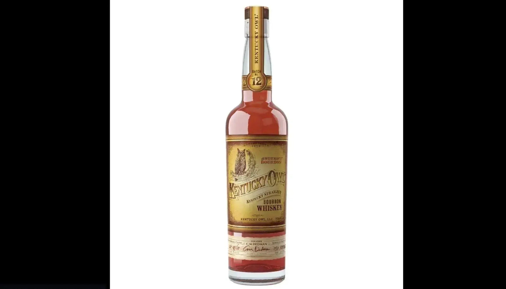 Kentucky Owl Bourbon Batch 12 - Main Street Liquor