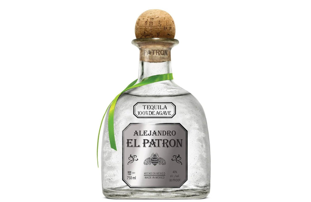 Patrón Silver Personalized Name Label - Main Street Liquor