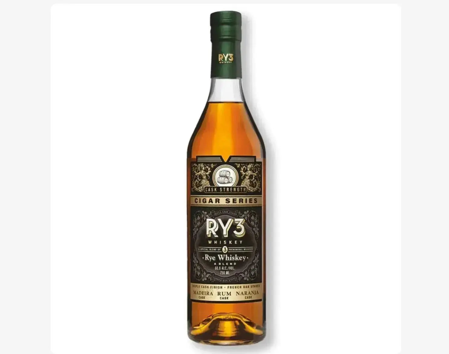 Ry3 Cigar Series Cask Strength - Main Street Liquor