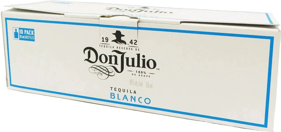 "Savoring Perfection: Discover Don Julio Blanco 50ml 10pk" - Main Street Liquor