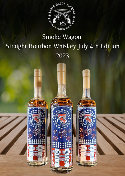 Smoke Wagon Straight Bourbon Whiskey July 4th Edition 2023