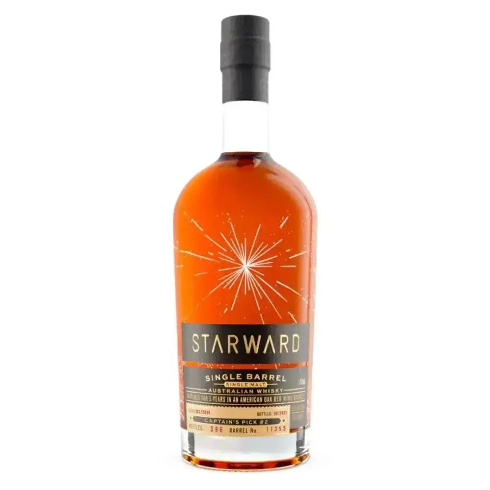 Starward Single Barrel Captain's Pick #3: A Luscious Expression of Australian Innovation - Main Street Liquor