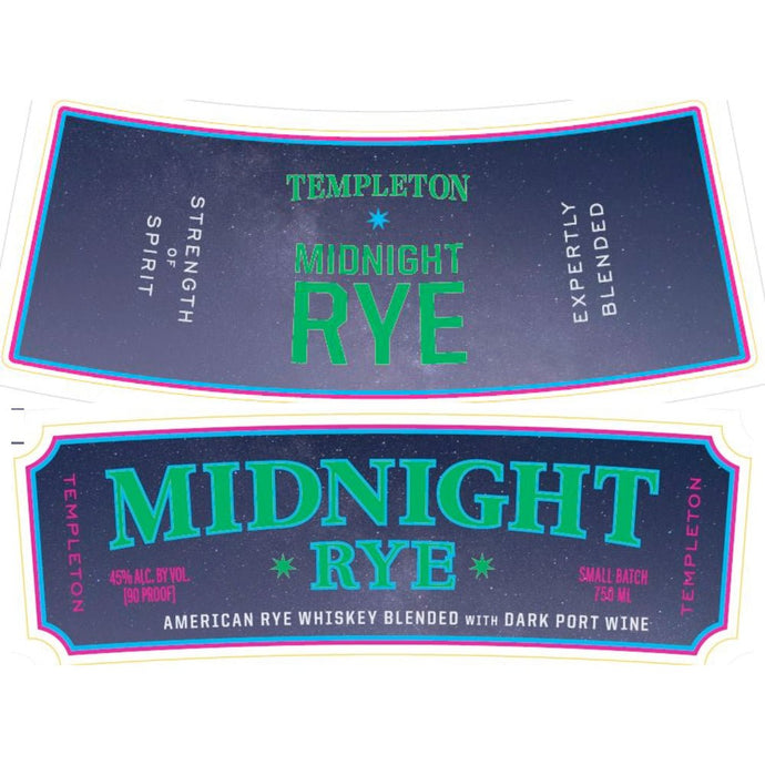 Templeton Midnight Rye: A Captivating Blend of Rye Whiskey and Dark Port Wine