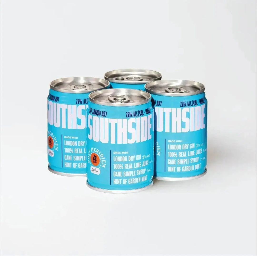 "The London Dry Southside Cocktail - A Refreshing Blend of Gin, Lime Juice, and Mint" - Main Street Liquor