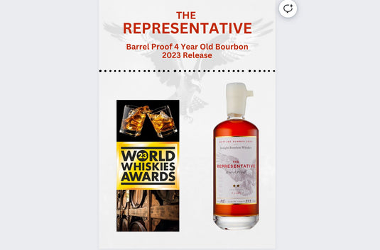 The Representative Barrel Proof 4 Year Old Bourbon Spring 2023 Release - Main Street Liquor