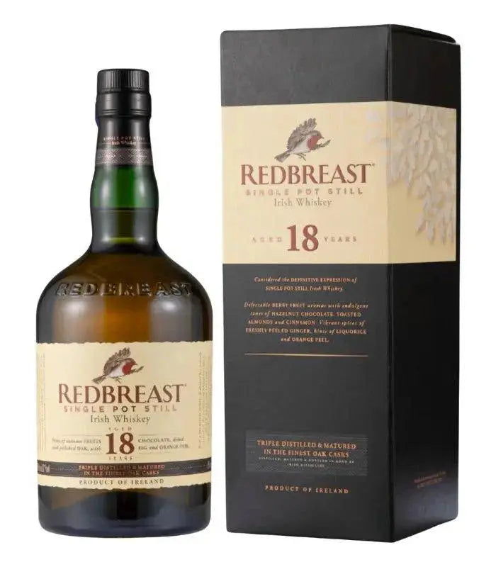 "The Rich Elegance of Redbreast 18 Year Old Irish Whiskey" - Main Street Liquor