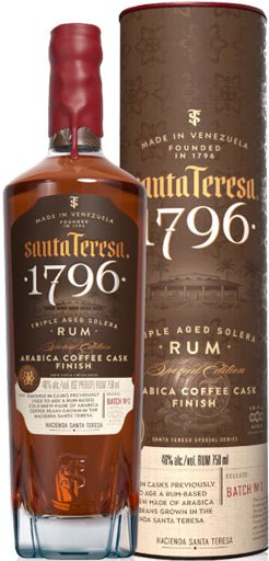 The Ultimate Blend: Santa Teresa 1796 Arabica Coffee Cask Solera Rum Batch No.1