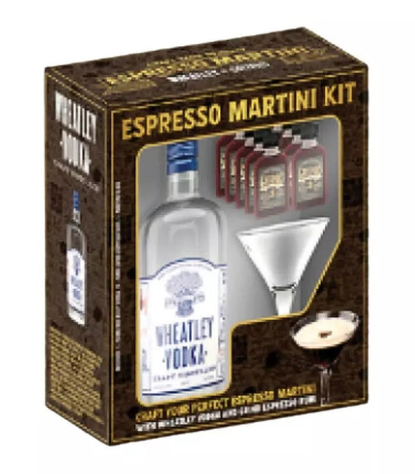 The Ultimate Espresso Martini Kit: Wheatley Vodka and Grind Espresso Rum