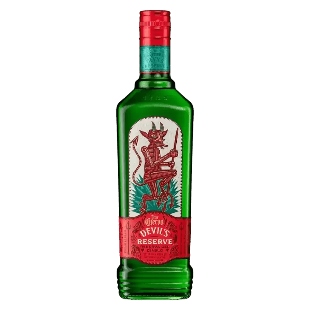"Unleash the Devil's Heat with Jose Cuervo Devil's Reserve Tequila!" - Main Street Liquor