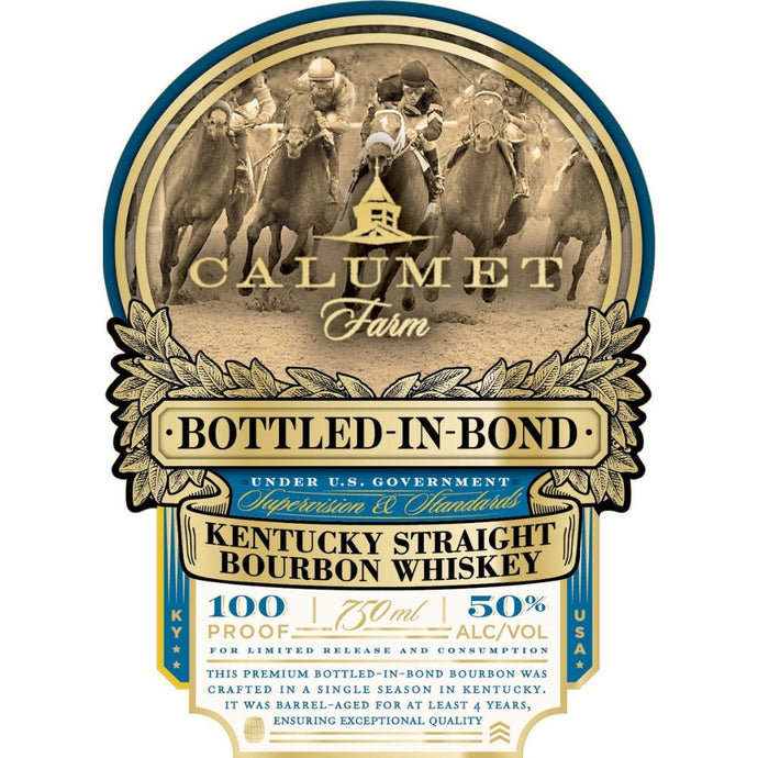 "Unleash Tradition: Calumet Farm Bottled in Bond Bourbon"