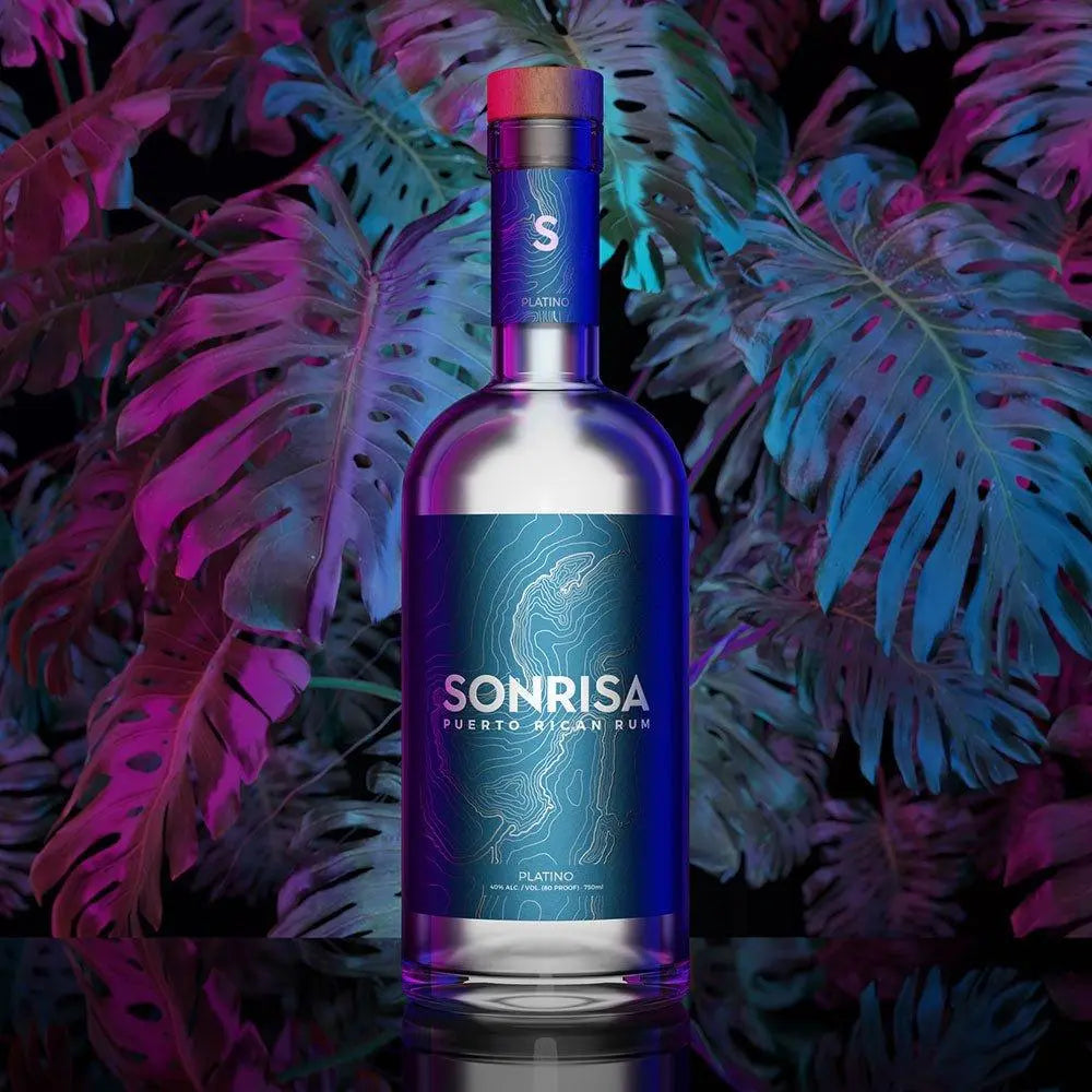 "Unlock the Taste of Puerto Rico with Sonrisa Platino Rum" - Main Street Liquor