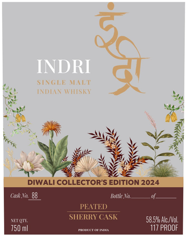 Unveiling the Indri Diwali Collector's Edition 2024 Indian Whisky - Main Street Liquor