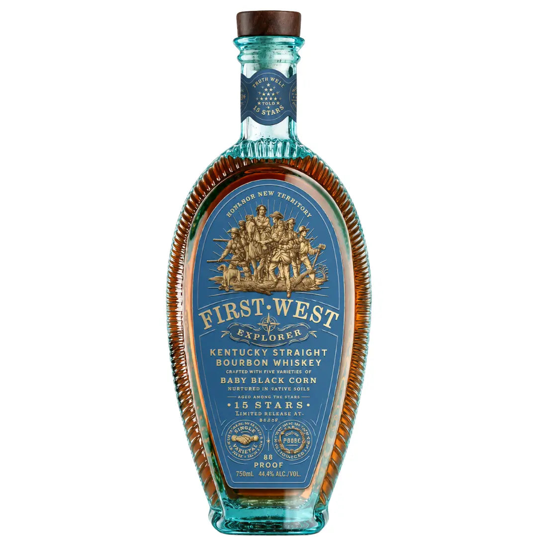 15 STARS First West Explorer Kentucky Straight Bourbon Whiskey - Main Street Liquor