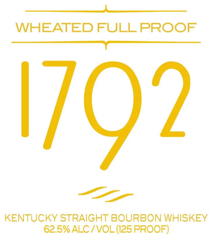 1792 Wheated Full Proof Kentucky Straight Bourbon Whiskey 375mL - Main Street Liquor