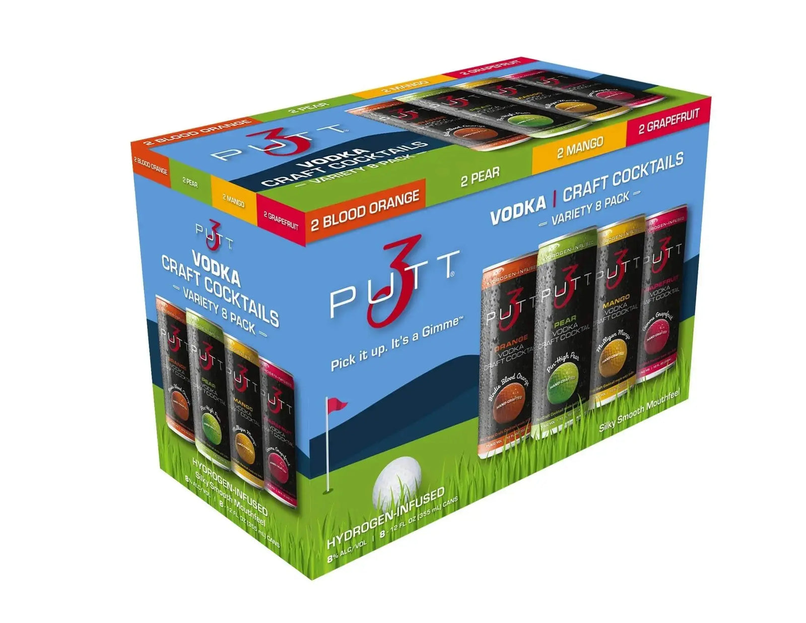 3 PUTT 8 pack Varietal 12 oz. Cans - Main Street Liquor