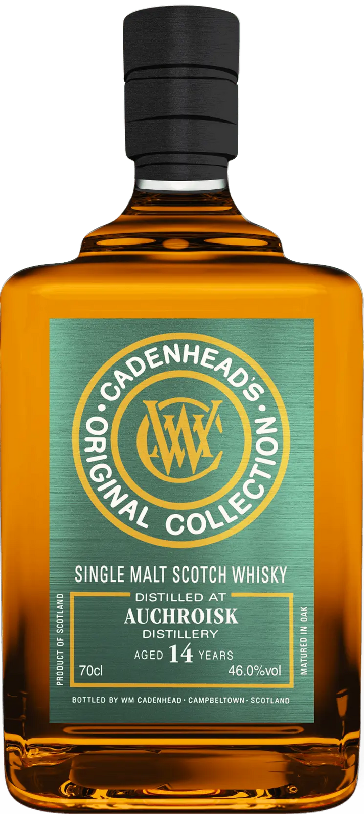 Cadenhead’s Auchroisk 14-Year-Old Single Malt Scotch Whisky WM Cadenhead