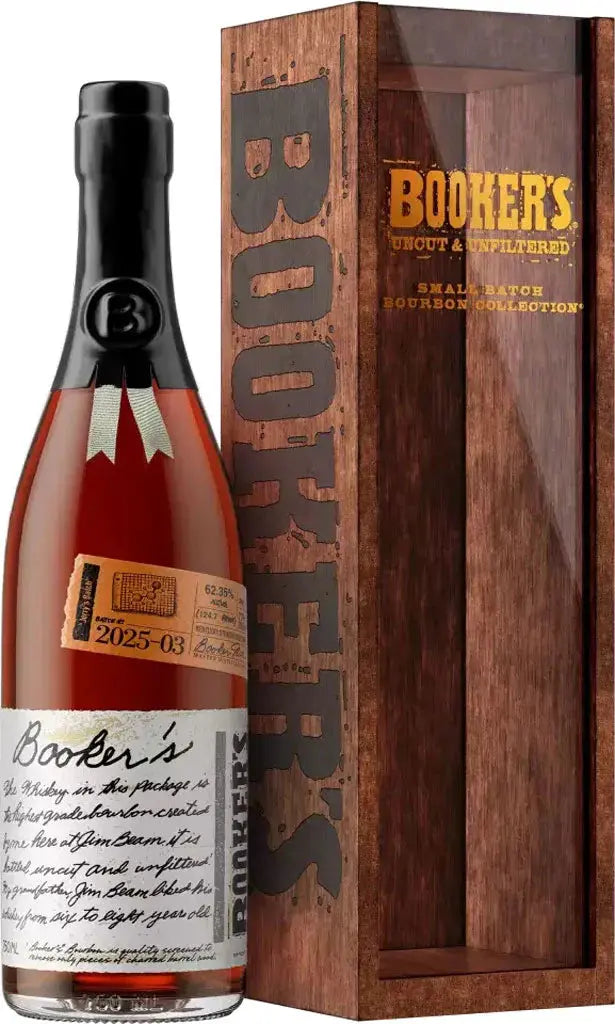 A bottle of Booker&