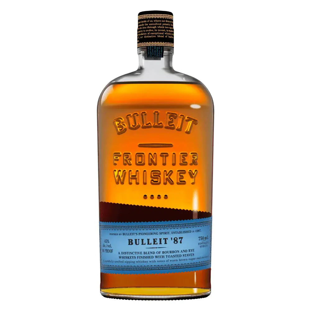 A bottle of Bulleit &
