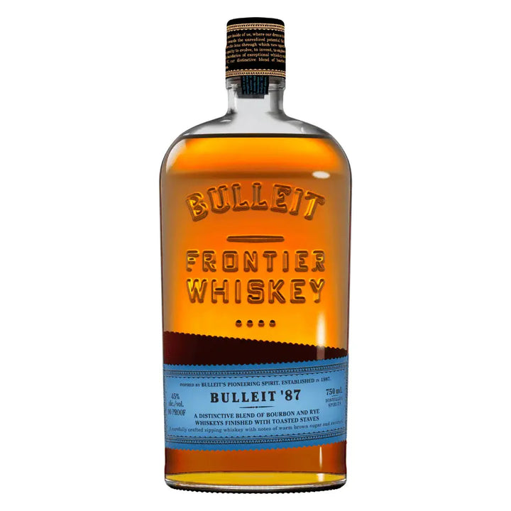 A bottle of Bulleit &