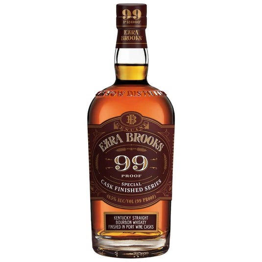 Ezra Brooks 99 Proof Bourbon Finished in Port Wine Casks