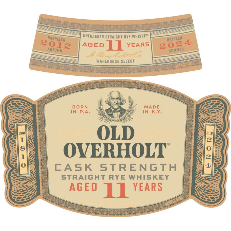 Load image into Gallery viewer, Old Overholt 11 Year Old Cask Strength Straight Rye
