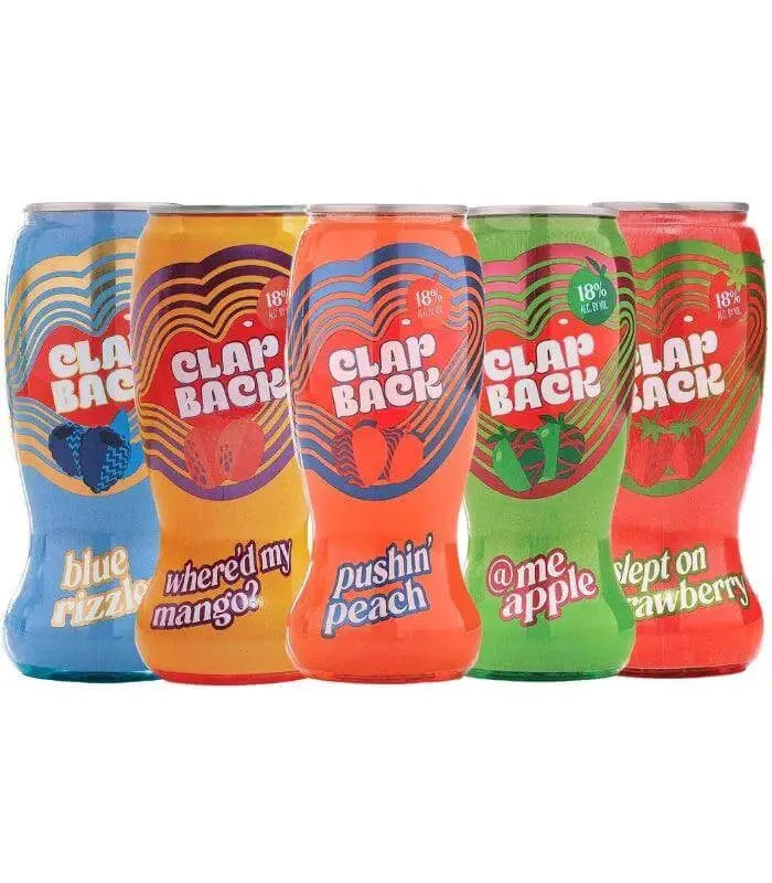 ClapBack Wine Variety Pack (5 x 375mL) ClapBack