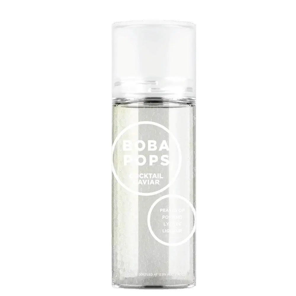 Cocktail Caviar Boba Pops Popping Lychee Liqueur Pearls 375ml Cocktail Caviar